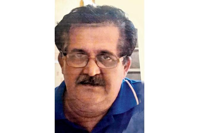 Pintoo Sharma told the police that he killed Ganesh Kalodkar, 58, by smashing his head following a heated argument. According to the police, Sharma said that he was upset with Kalodkar as the latter had apparently delayed payment of a loan. Pintoo Sharma lent Ganesh Koladkar Rs 1 lakh and managed to receive Rs 40,000 back
In picture: Ganesh Kalodkar