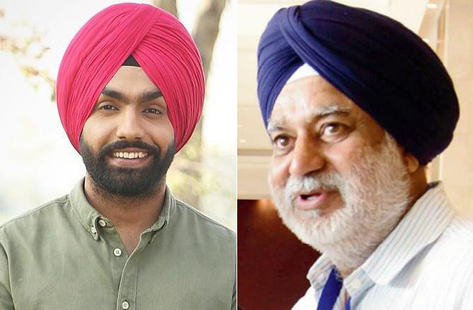 Ammy Virk and Balwinder Singh Sandhu