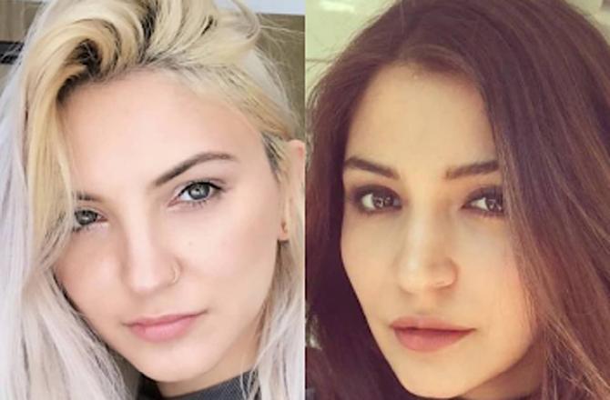 Anushka Sharma: This photograph of Anushka Sharma's lookalike - American singer Julia Michaels - went viral for their uncanny resemblance. Julia even took to Twitter and shared a collage of their photographs and captioned it: 