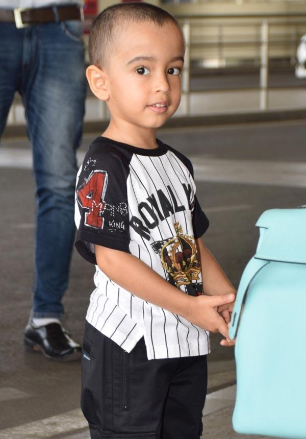 Aayush Sharma talking about Ahil to mid-day said, 