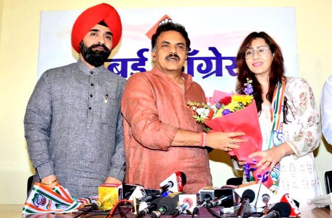 After quitting Twitter on February 5, 2019, Shilpa Shinde joined the Indian National Congress in presence of Sanjay Nirupam.
