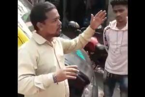 MNS VP thrashes cab driver for misbehaving with female at BKC