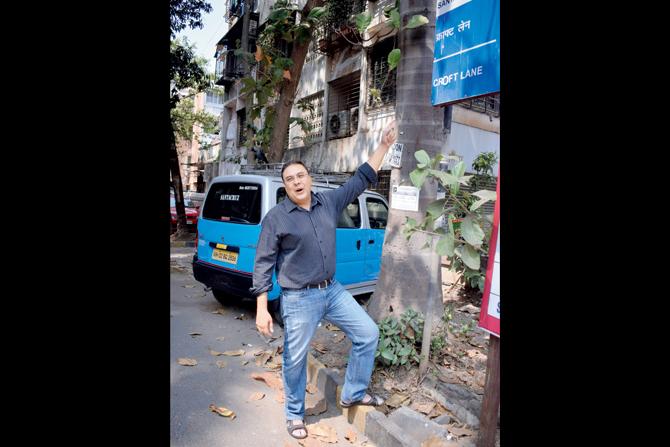 When the BMC put up new sign boards, Croft Lane near Main Avenue in Santa Cruz West was erroneously spelled as Craft, until local resident Debashish Chakraverty wrote to the authorities to get it changed