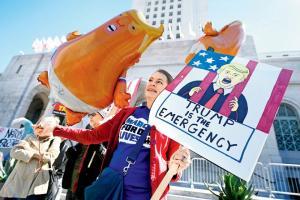 16 US states wall Donald Trump into suit over national emergency