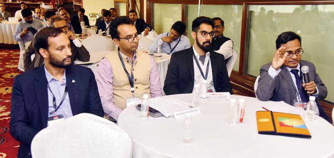 Panelists at the seminar stressed on being prepared for any kind of terror attacks. Pics/Pradeep Dhivar