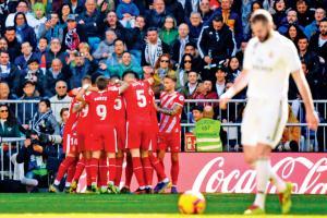 La Liga: Real Madrid stunned by Girona at home with 1-2 loss