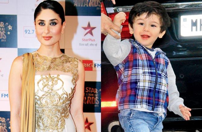 Kareena Kapoor Khan and son Taimur