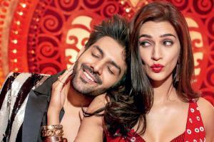 First look of Kartik, Kriti from their next Luka Chuppi song