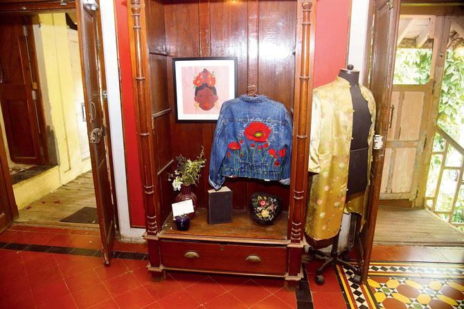 An upcycled Ralph Lauren jacket. Pics/Atul Kamble