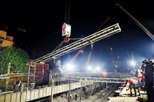 Unsafe Delisle bridge at Lower Parel completely dismantled by WR