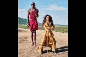 Sara Ali Khan angers netizens as she poses with Masai tribesman