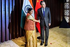 Swaraj raises Pulwama terror attack with Chinese Foreign Minister