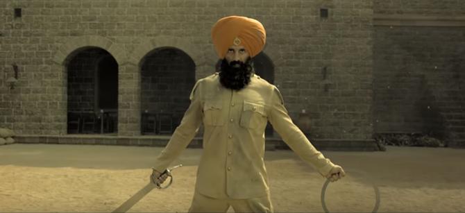Akshay in Kesari