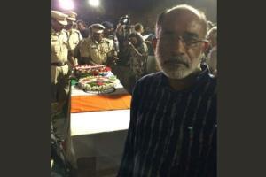Pulwama attack: Minister slammed for 'selfie' with coffin of braveheart