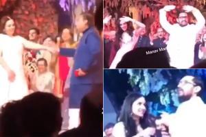 Watch video: Aamir, KJo, SRK shake legs with the Ambanis in Switzerland