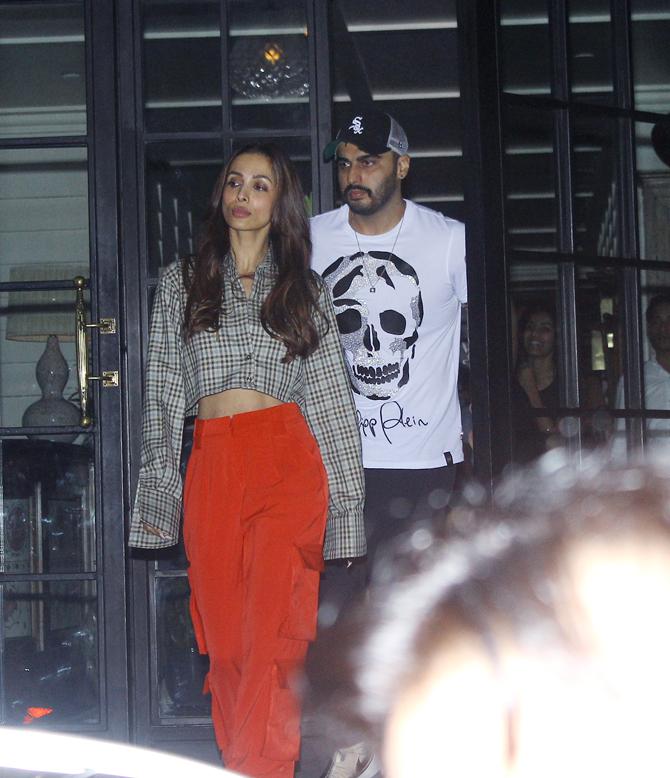 Arjun Kapoor and Malaika Arora