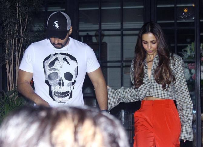 Arjun Kapoor and Malaika Arora