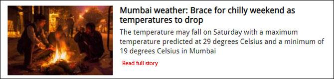Mumbai weather: Brace for chilly weekend as temperatures to drop