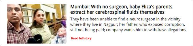 Mumbai: With no surgeon, baby Eliza