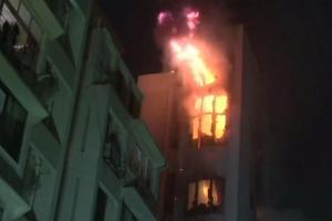 Watch video: Fire breaks out at south Mumbai building, doused