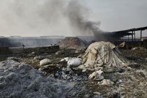 Huts gutted in major fire in Delhi and Uttar Pradesh