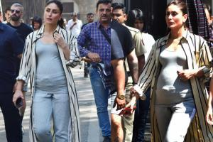 Good News! Kareena Kapoor Khan flaunts her baby bump in these pictures