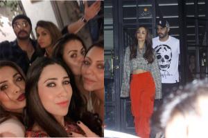 Arjun Kapoor parties with rumoured ladylove Malaika Arora's girl gang