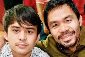 Boxer Pacquiao does not want son to get into boxing because of wife