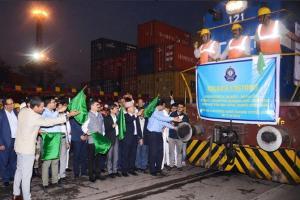 First Nepal-bound container train under ECTS flagged off