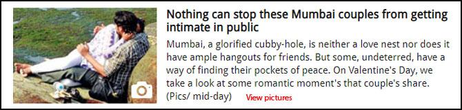 Nothing can stop these Mumbai couples from getting intimate in public