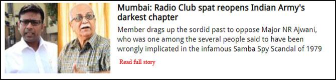 Mumbai: Radio Club spat reopens Indian Army