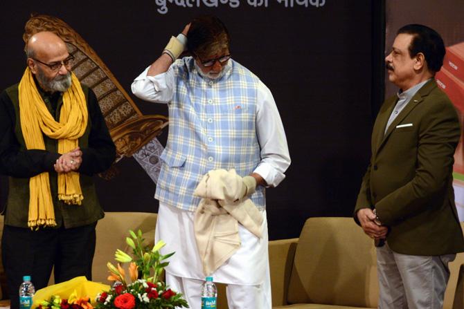 Ram Gopal Bajaj, Amitabh Bachchan and Govind Namdev