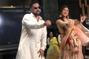 Shilpa Shetty and Raj Kundra dancing to Lamberghini is the cutest thing