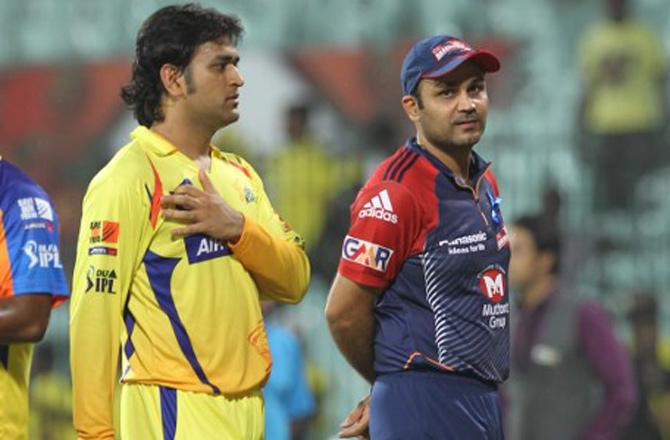 Virender Sehwag
Virender Sehwag and MS Dhoni were apparently known to have a very cold relationship between each other. While some reports had suggested Dhoni being the reason for Sehwag's ouster from the team, Sehwag himself had a very mediocre opinion about Dhoni's captaincy. He said, 