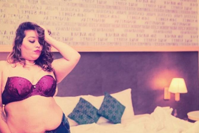 Nisha Mansharamani is a 'Plus Size Boudoir Model'. A Boudoir is described as a woman's private sitting room or salon in a furnished accommodation, usually between the dining room and bedroom, but can also refer to a woman's private bedroom.Boudoir modelling involves models posing for intimate and romantic photo shoots.