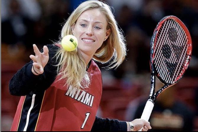 Angelique Kerber posted this picture from an event captioned, 