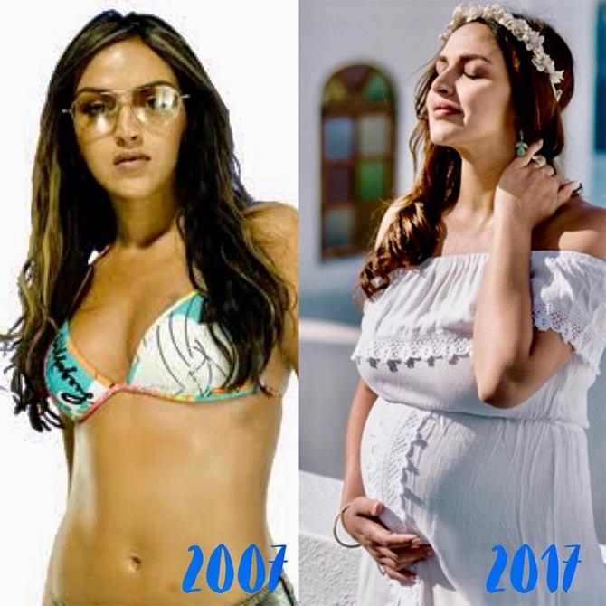 Born on November 2, 1981, Esha Deol is the daughter of Dharmendra and Hema Malini. During her childhood days, Esha used to play as a midfielder for her school Football team. In fact, she was the captain of her school football team. A hardcore athlete, Esha Deol represented her college in handball at the state level and was also selected for the Indian national women's football team. (All photos: Esha Deol's Instagram page)