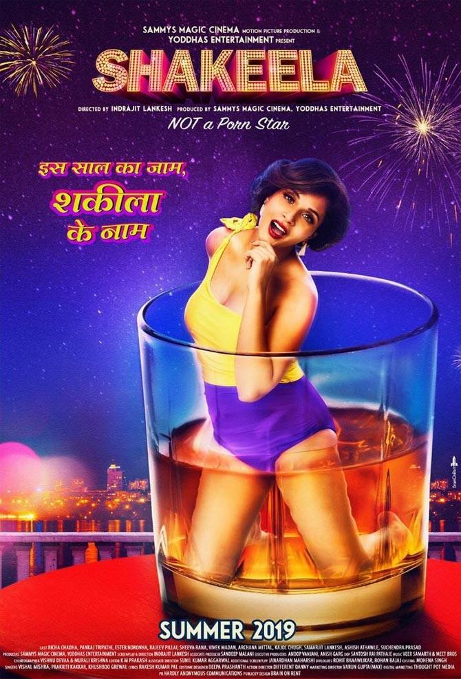 Shakeela: Not A Porn Star: Based on the life of the south adult film actress, the film helmed by director Indrajit Lankesh delves into the true life beyond the screen image of the actress who defied norms in the late 90s in the south film industry. The film stars Richa Chadha in the titular role.