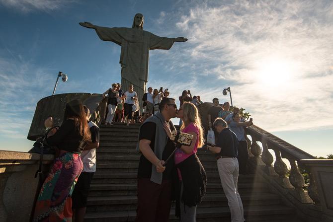 The statue of Christ The Redeemer situated in Rio de Janeiro, Brazil makes for a great selfie spot considering that the statue has a rich and colourful history. The statue overlooks the city of Rio de Janeiro and is one of the most sought after and iconic places in Brazil for photographs. Christ The Redeemer statue is also one of the New7Wonders of the world. Representational picture
