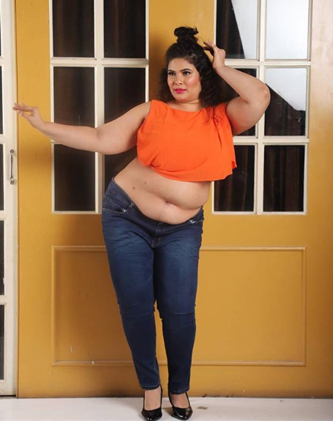 How has belly dance helped her as a plus-size model? To this Anjana says, 