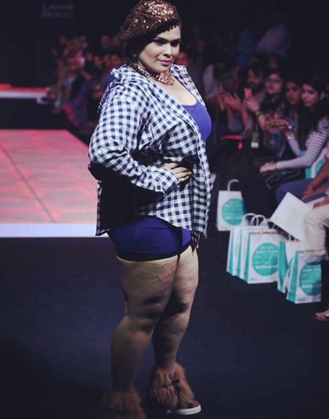 While the number of plus-size models in India is on the rise, we wonder if we will ever get to see plus-size models competing in fashion shows and walk the ramp more often. When we asked Anjana Bapat the same, she said, 