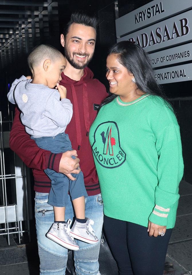 Further talking about Ahil, Aayush Sharma added, 