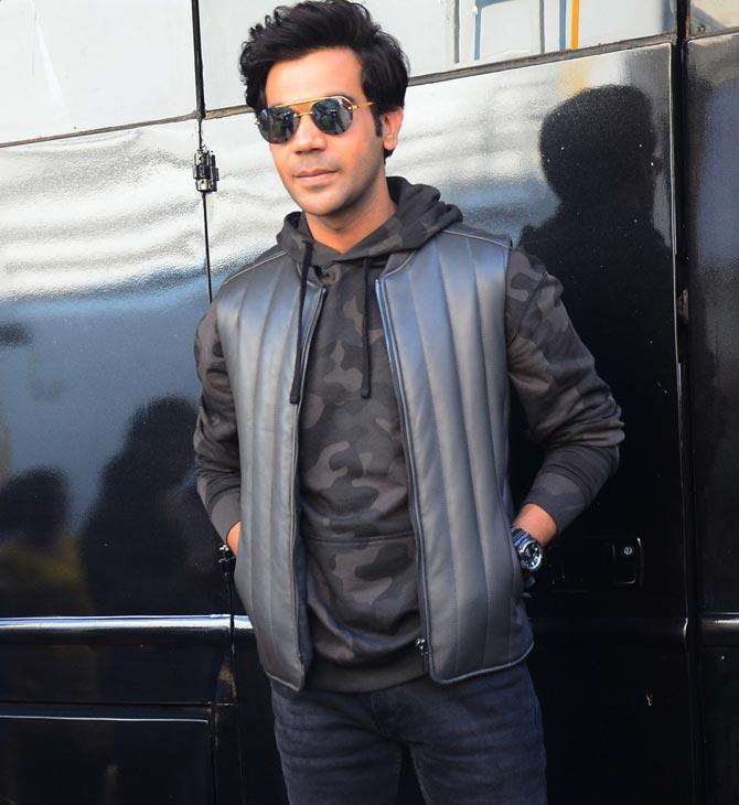 Ek Ladki Ko Dekha Toh Aisa Laga produced by Vidhu Vinod Chopra and is directed by Shelly Chopra Dhar. This film also marks as a debut film of Shelly Chopra Dhar. The film is slated to release on February 1, 2019.
In picture: Rajkummar Rao poses for the photographers at Ek Ladki Ko Dekha Toh Aisa Laga promotional event.