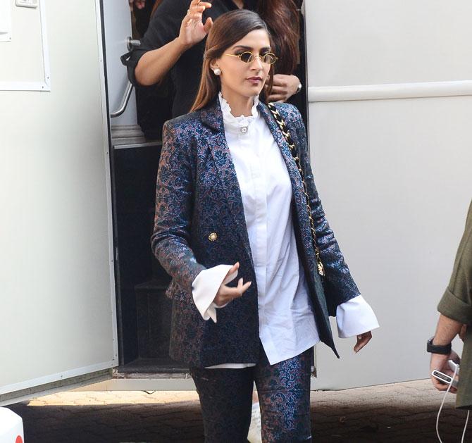 Ek Ladki Ko Dekha Toh Aisa Laga cast attended a promotional event of their film at the Mehboob Studio in Bandra, Mumbai. All pictures/Yogen Shah