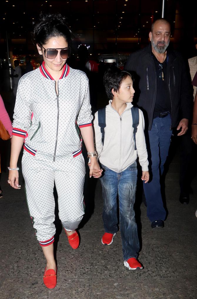 Kangana Ranaut in a casual kurta palazzo suit – South India Fashion