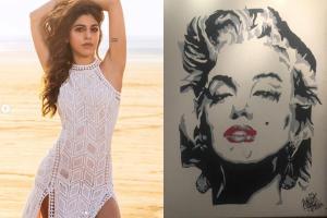 Alaia F pays tribute to Marilyn Monroe, sketches her portrait