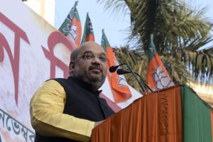 Amit Shah says only PM Modi can give 'mazboot' government