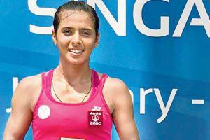 Ankita bags year's first singles title