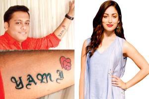 Yami Gautam's diehard fan inked her name on his arm