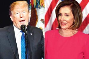 Donald Trump-Nancy Pelosi row grounds tour to war zone